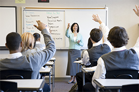 classroom scene