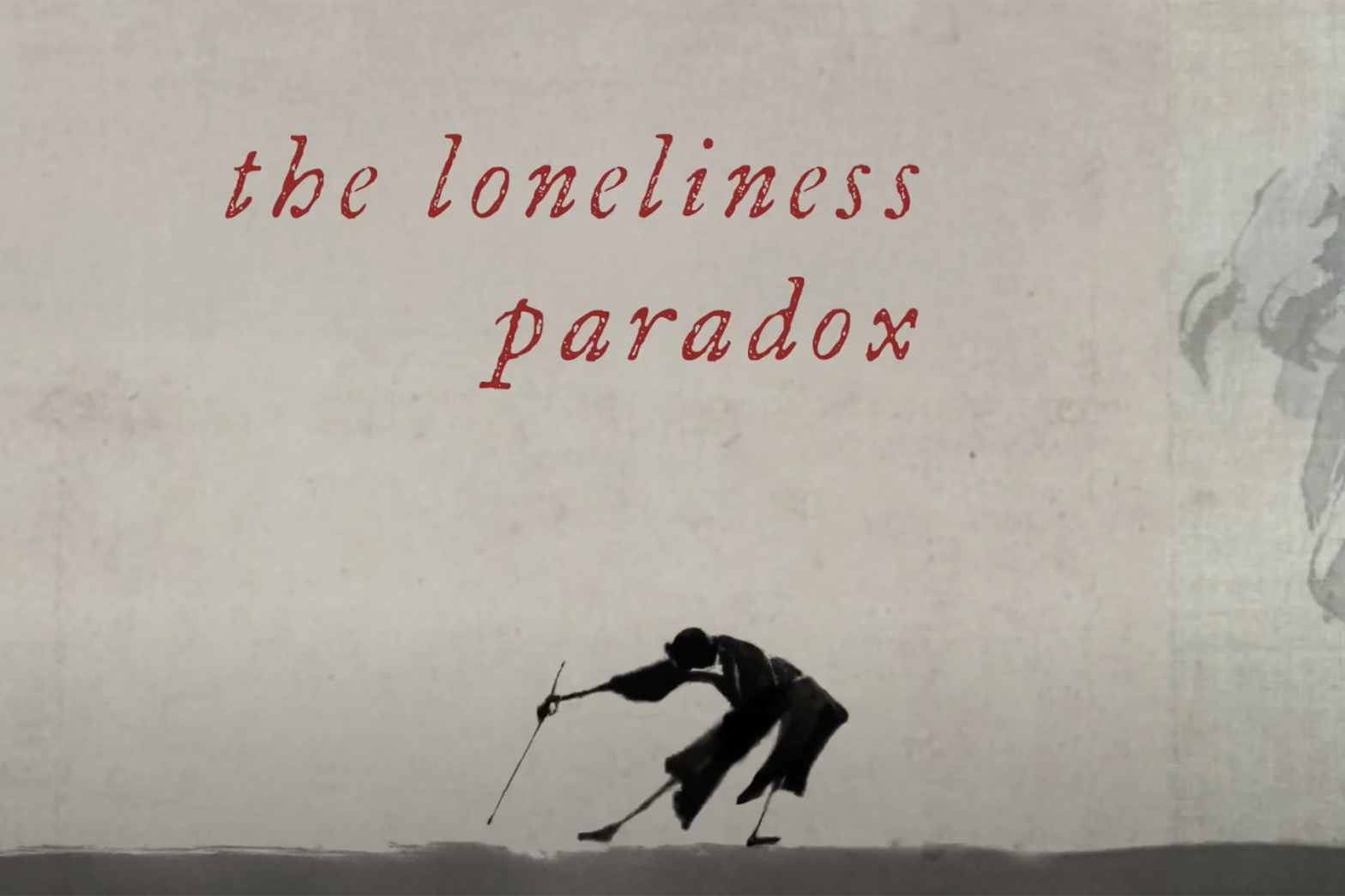 the loneliness paradox
