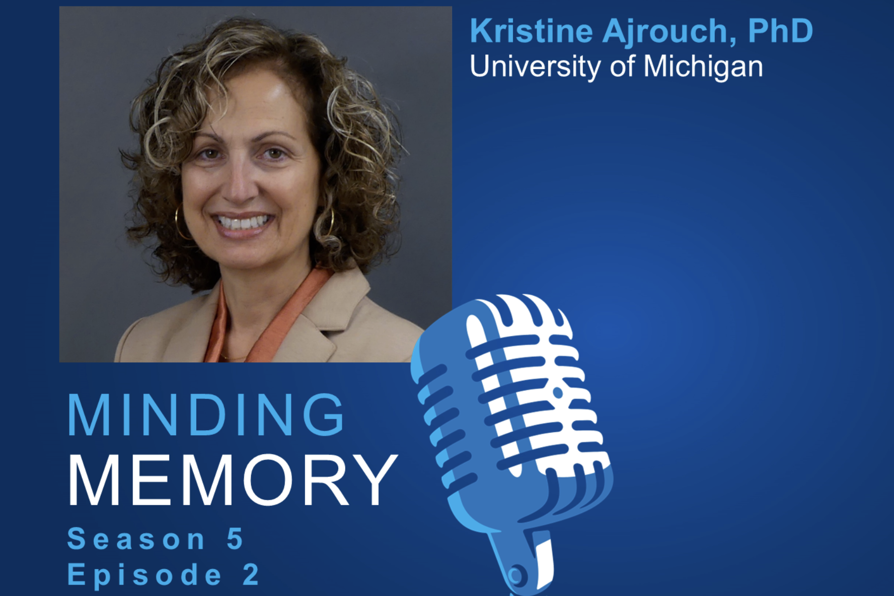 Minding Memory Season 5 Episode 2 featuring Kristine Ajrouch, University of Michigan
