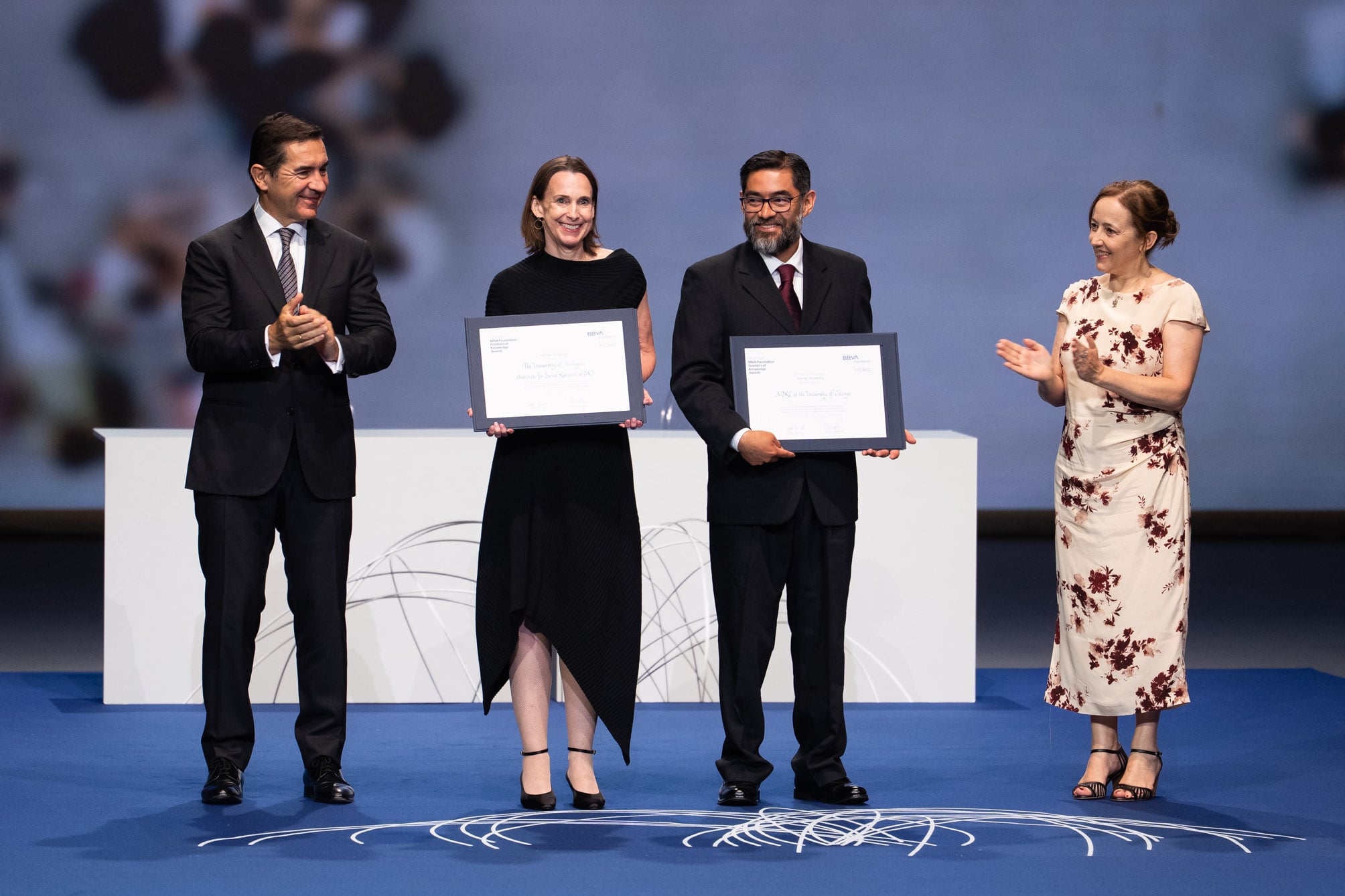 Frontiers of Knowledge Awards ceremony