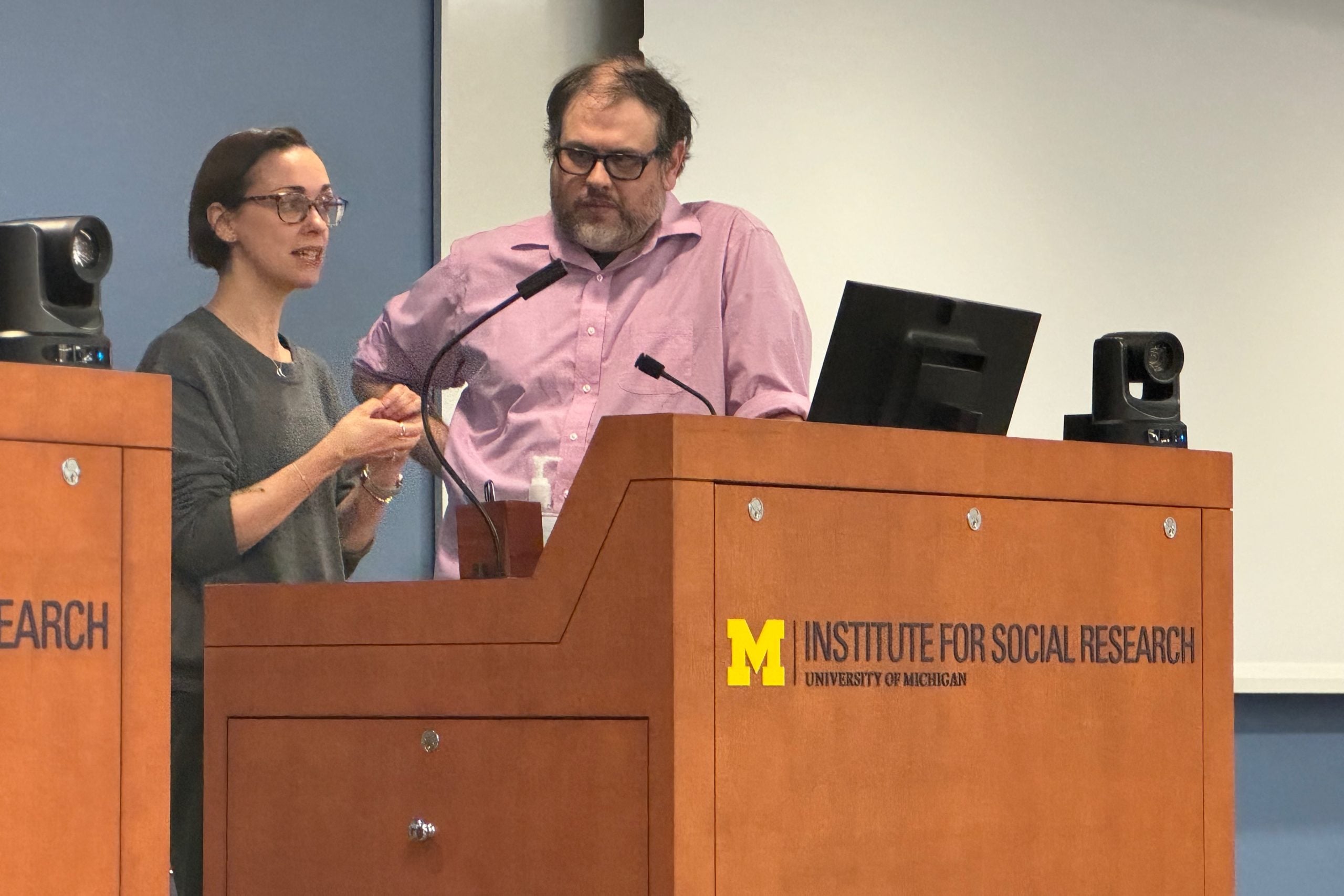 Yanna Krupnikov and John Barry Ryan